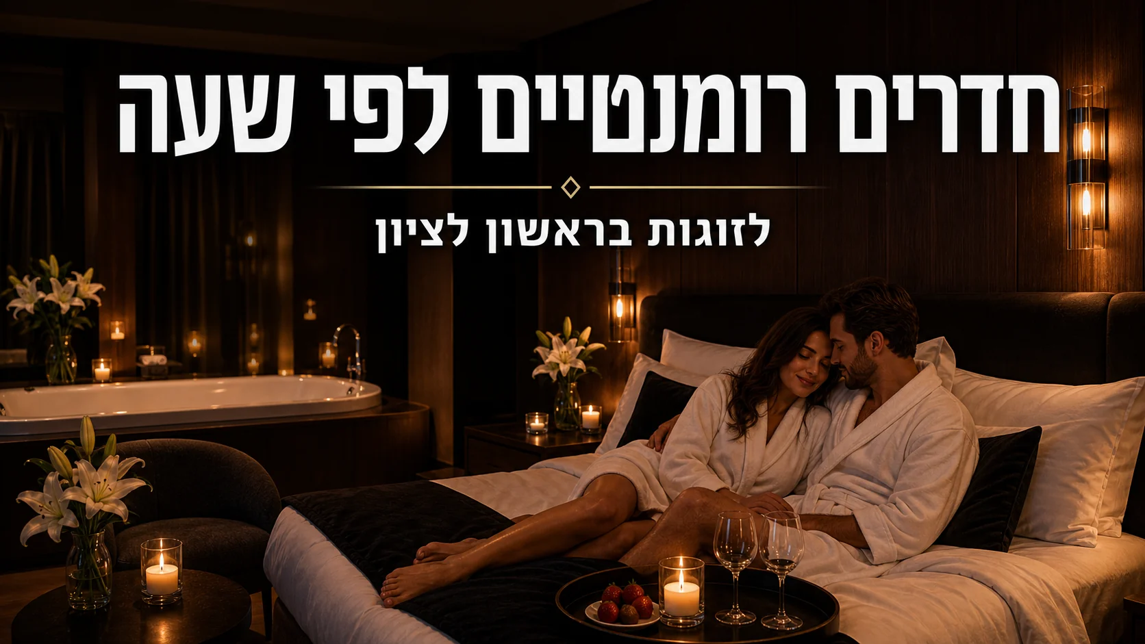 חדרים רומנטיים לפי שעה במלון הברון המד