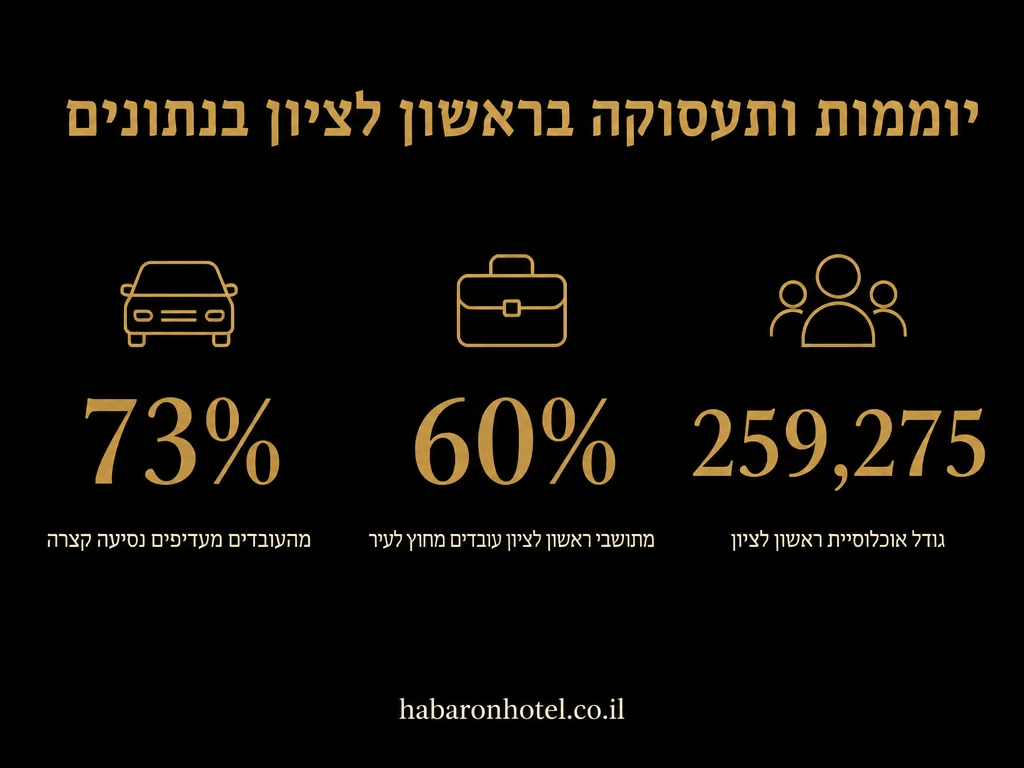 נתונים מתוך המדריך בנושא זוגות מהצפון שמגיעים למרכז