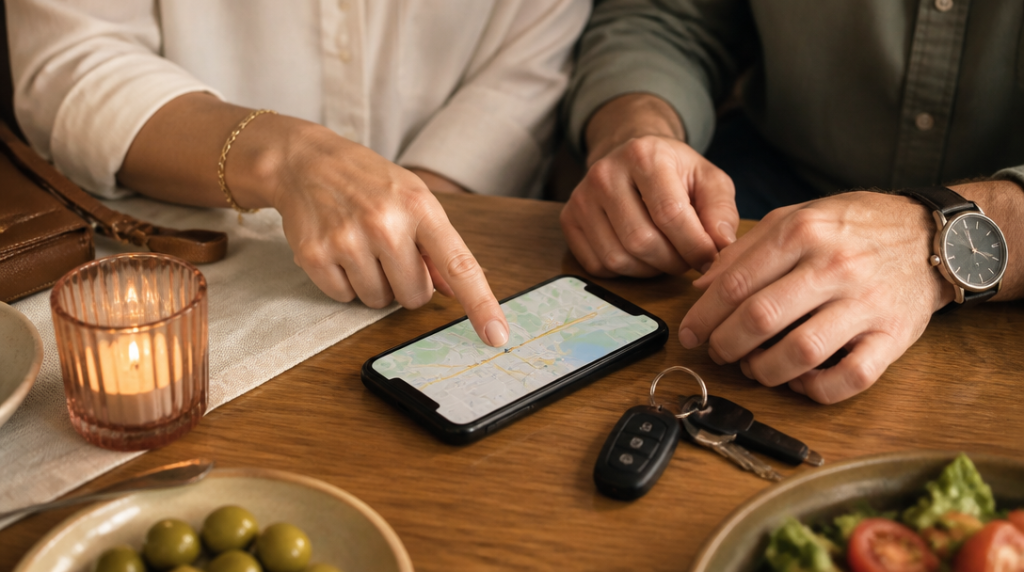 זוג מתכנן שהייה קצרה בראשון לציון בנושא חדרים לפי שעה ברמת גן