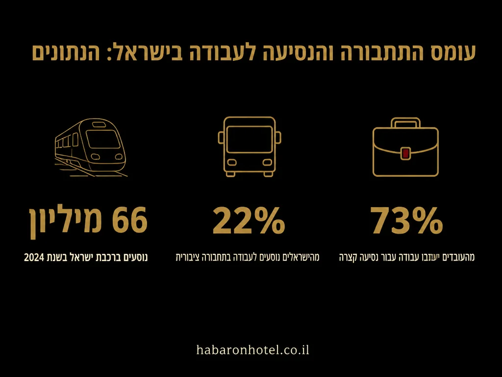 נתונים מתוך המדריך בנושא חדרים לפי שעה ברמלה
